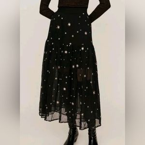 Maje Toole Star Skirt
